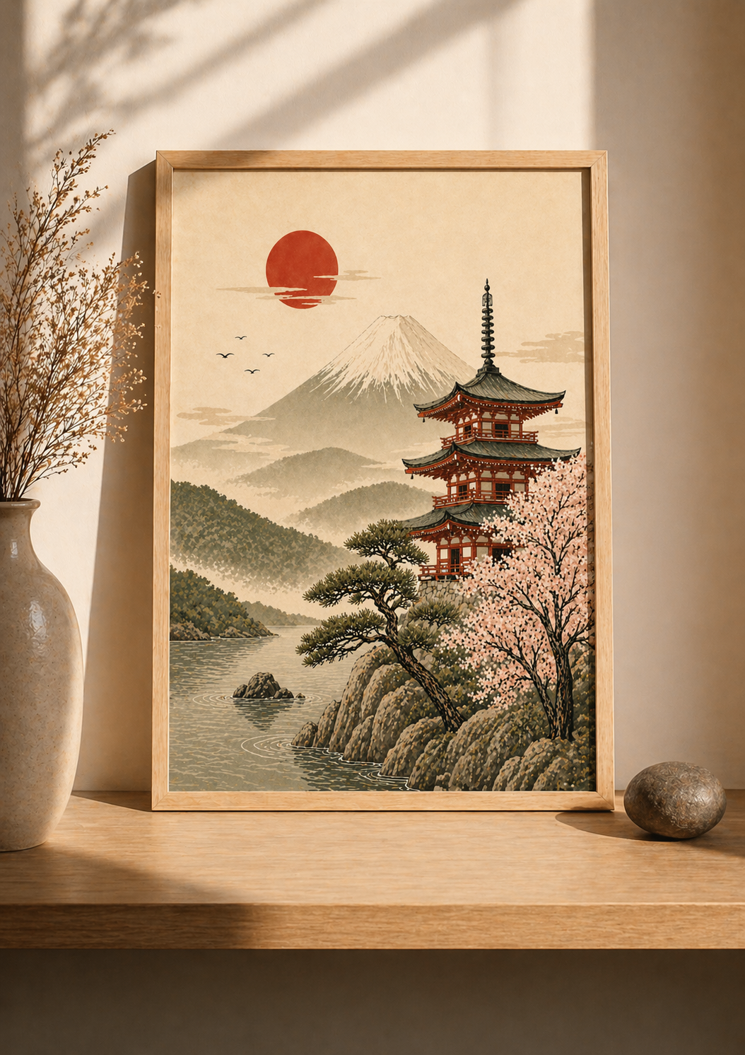 Affiche Évasion japonaise Temple Caché