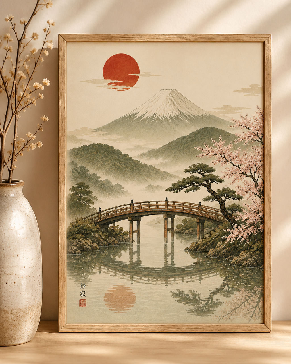 Affiche Évasion japonaise Pont Japonais